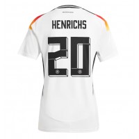 Deutschland Benjamin Henrichs #20 Heimtrikot Frauen EM 2024 Kurzarm